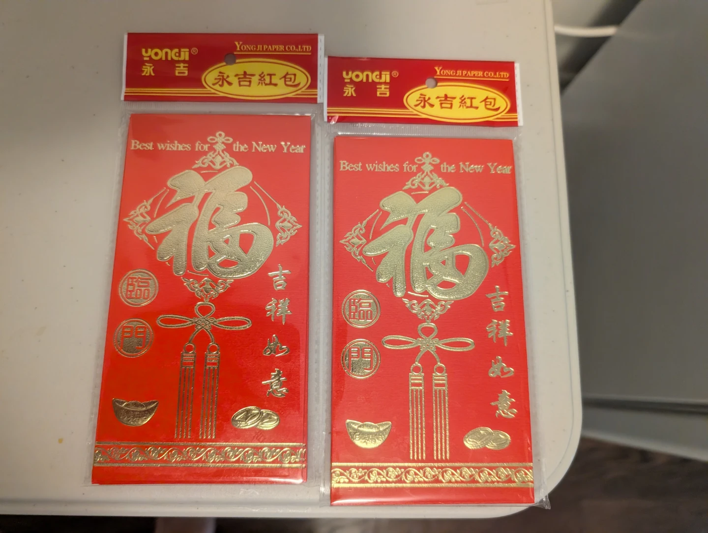 Chinese New Year Red Envelopes - Pack of 6 in each