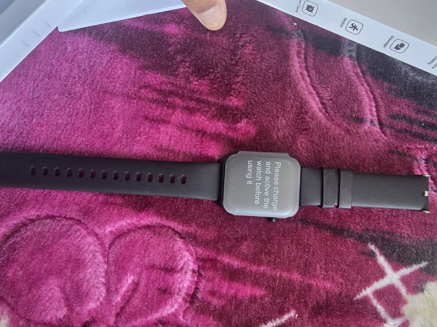 Smart Watch with Charging Cable - photo 3