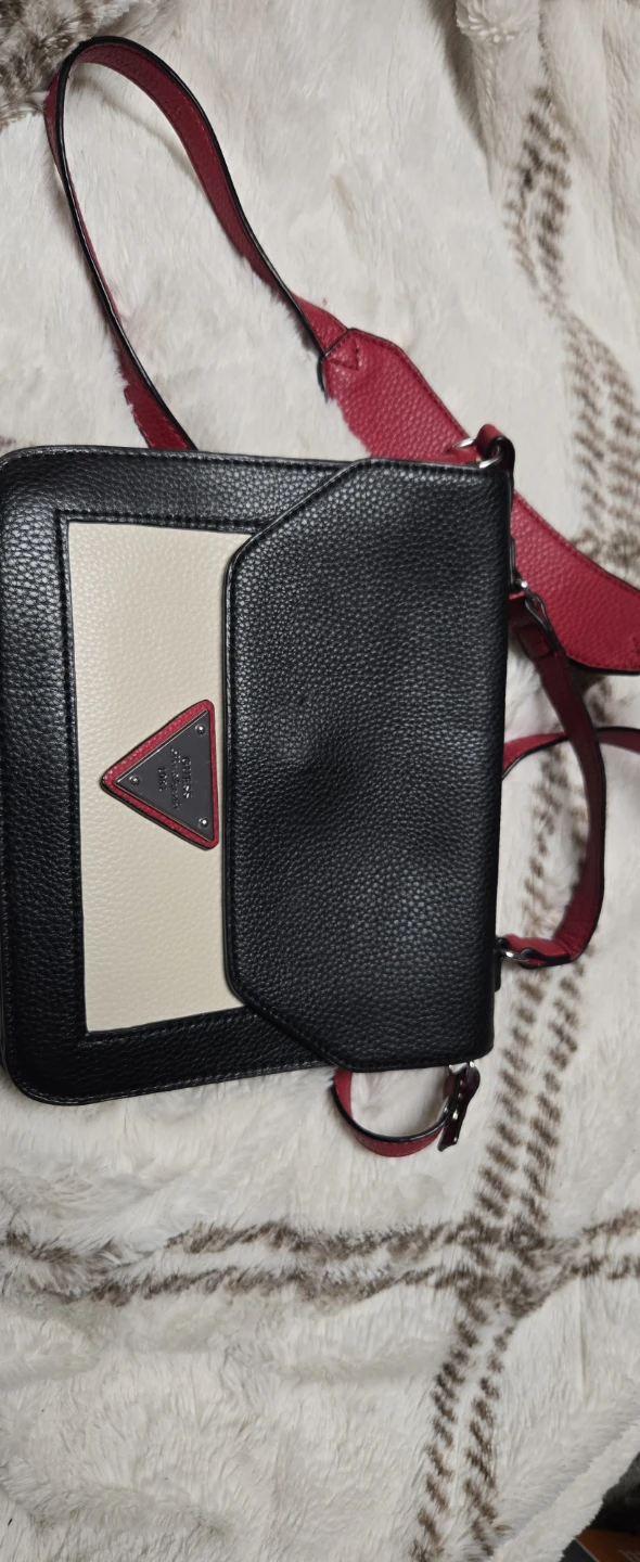 Guess Black & Cream Shoulder Bag - photo 2