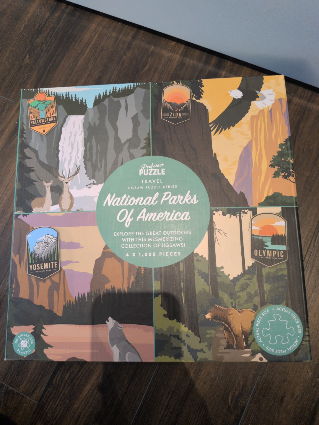 Professor Puzzle National Parks of America Jigsaw Puzzle Set