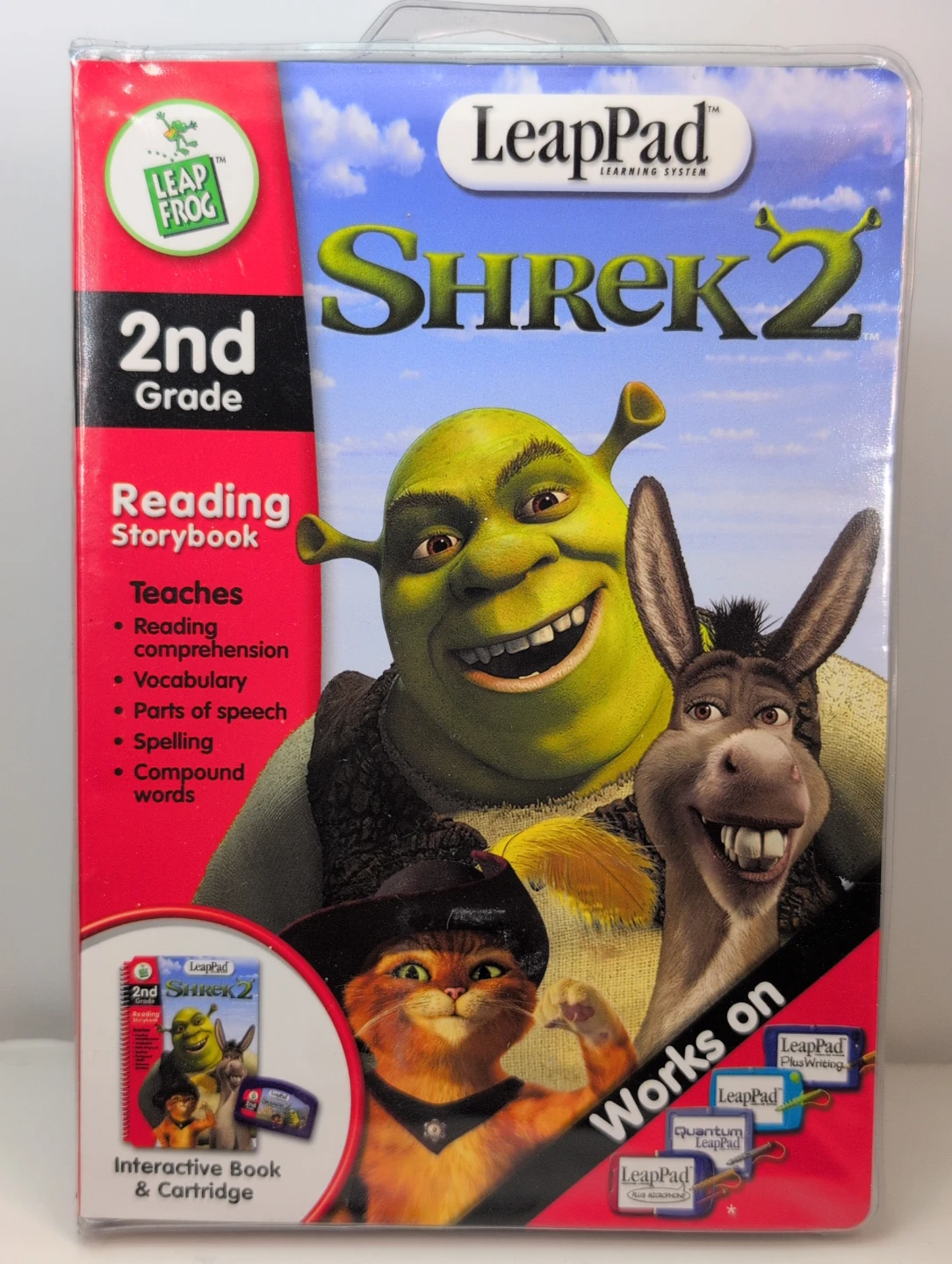 LeapFrog LeapPad Shrek 2 Reading Storybook & Cartridge