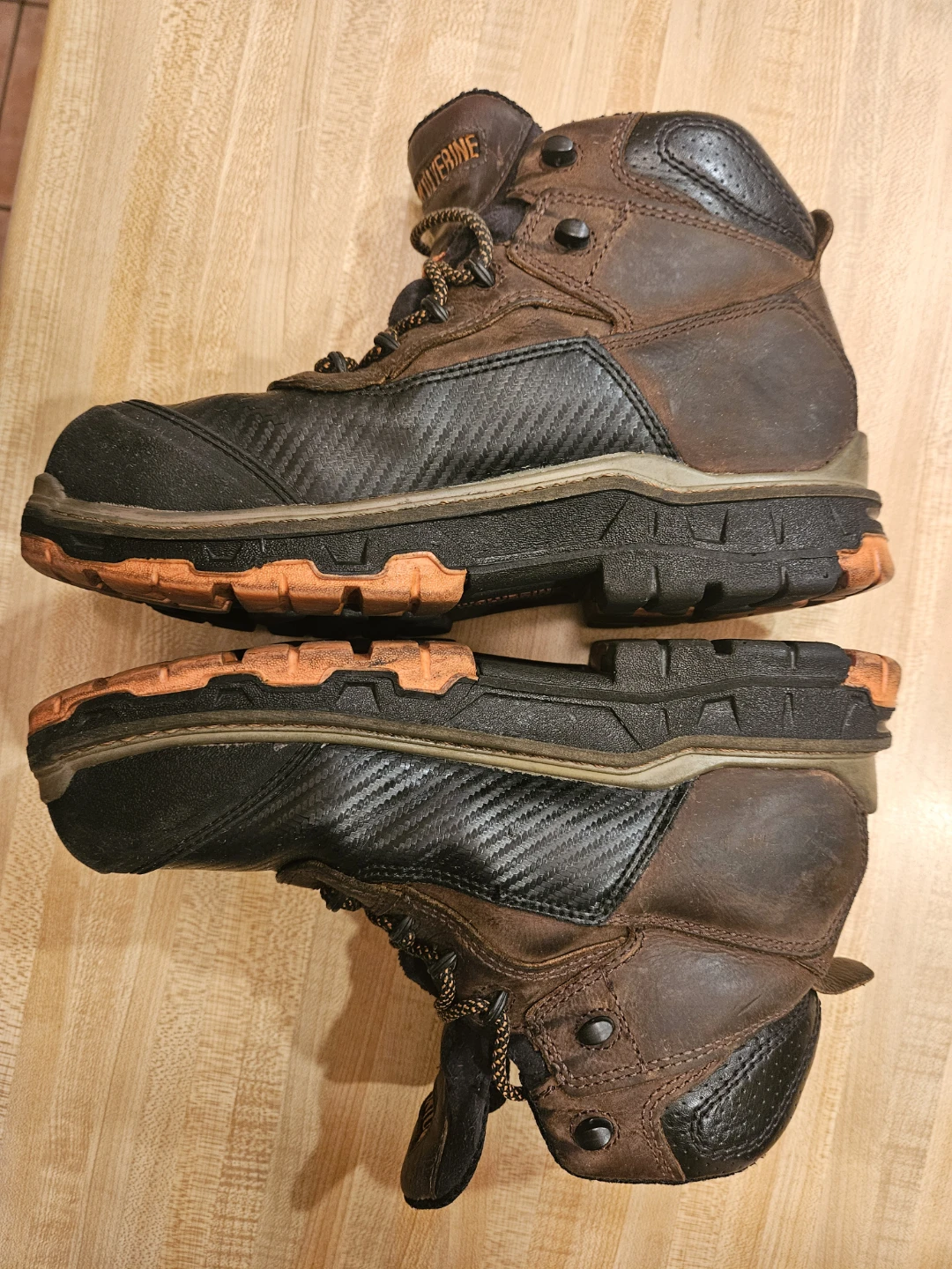 Wolverine Men's Brown Leather Work Boots - photo 4