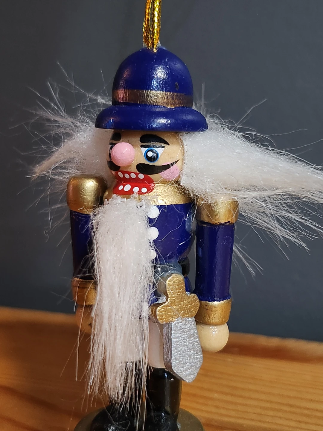 Wooden Nutcracker Ornament - photo 3