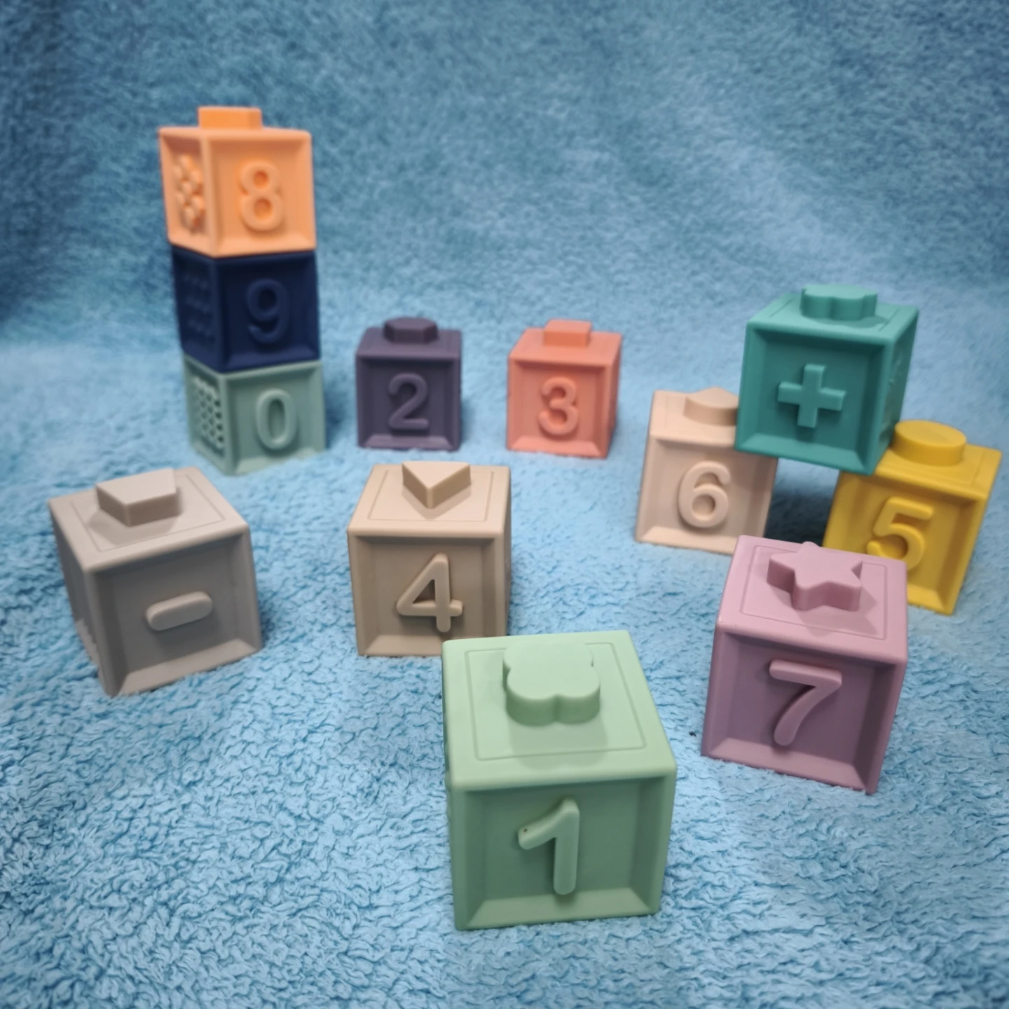 Soft Number Building Blocks Set