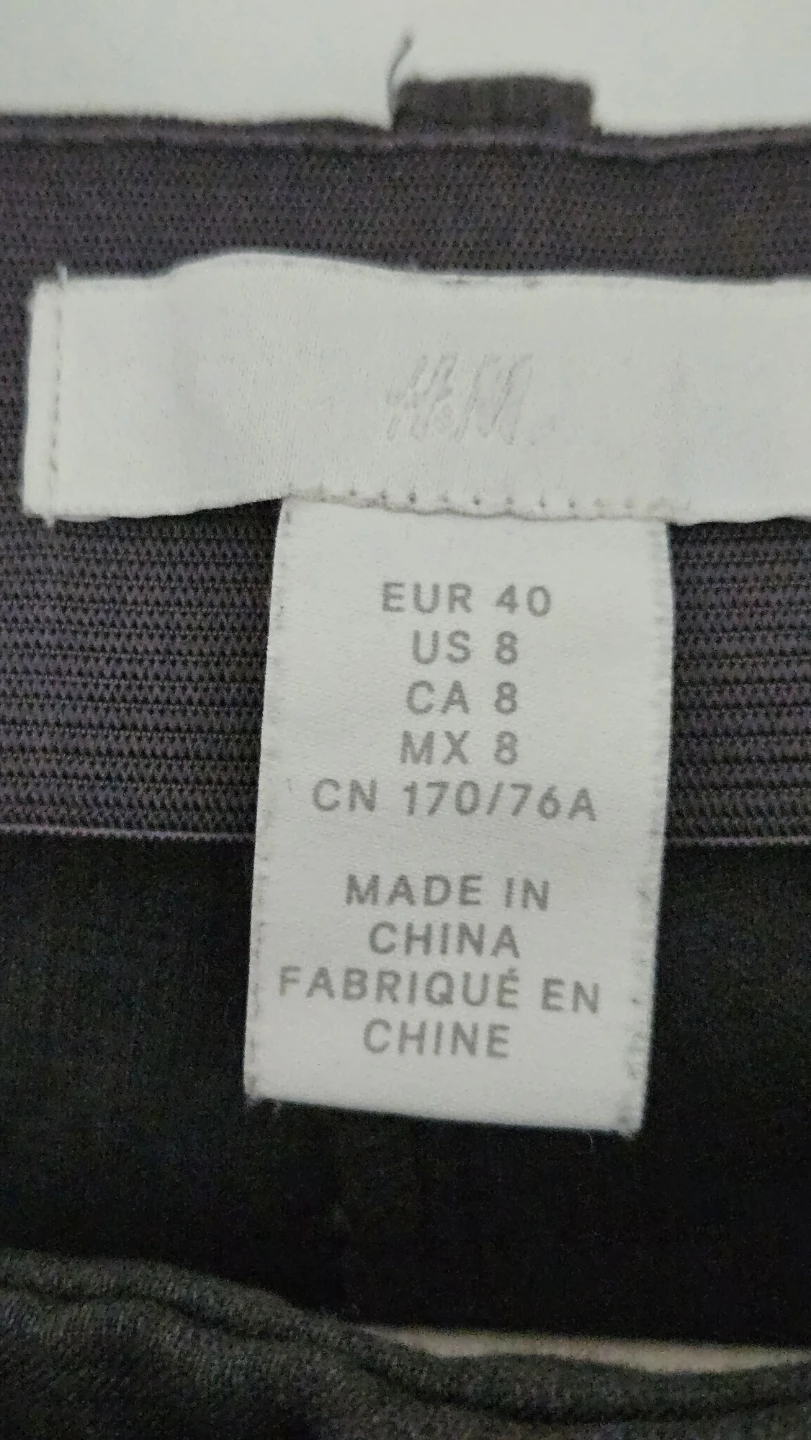 H&M Women's Grey Pants - Size 8 Medium - photo 2