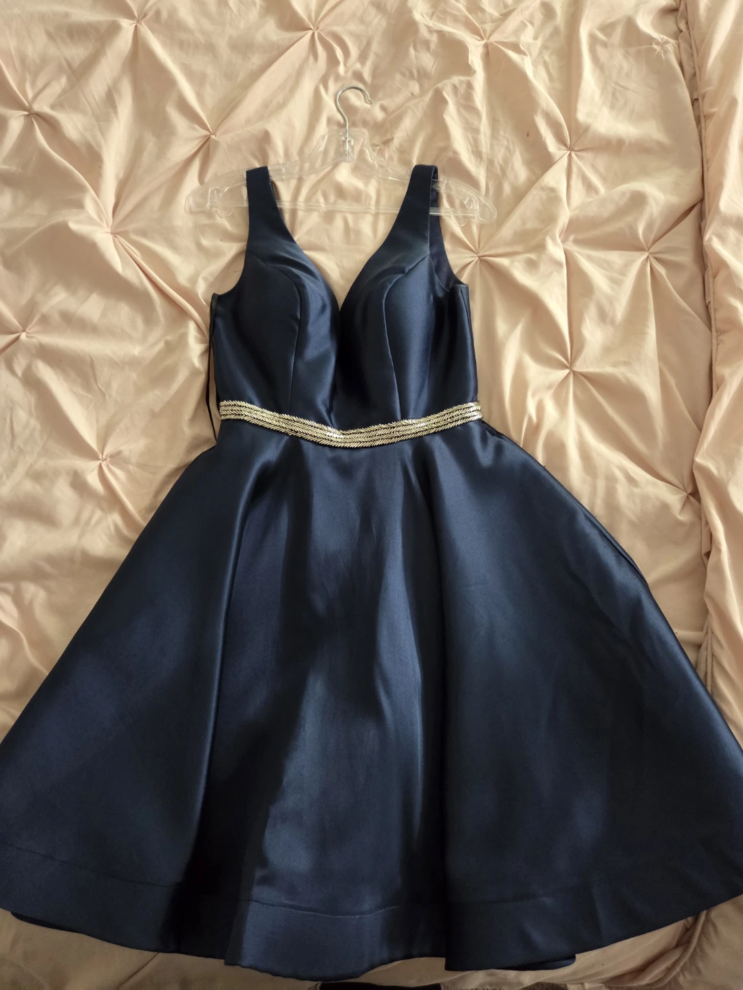 Navy Blue grad dress
