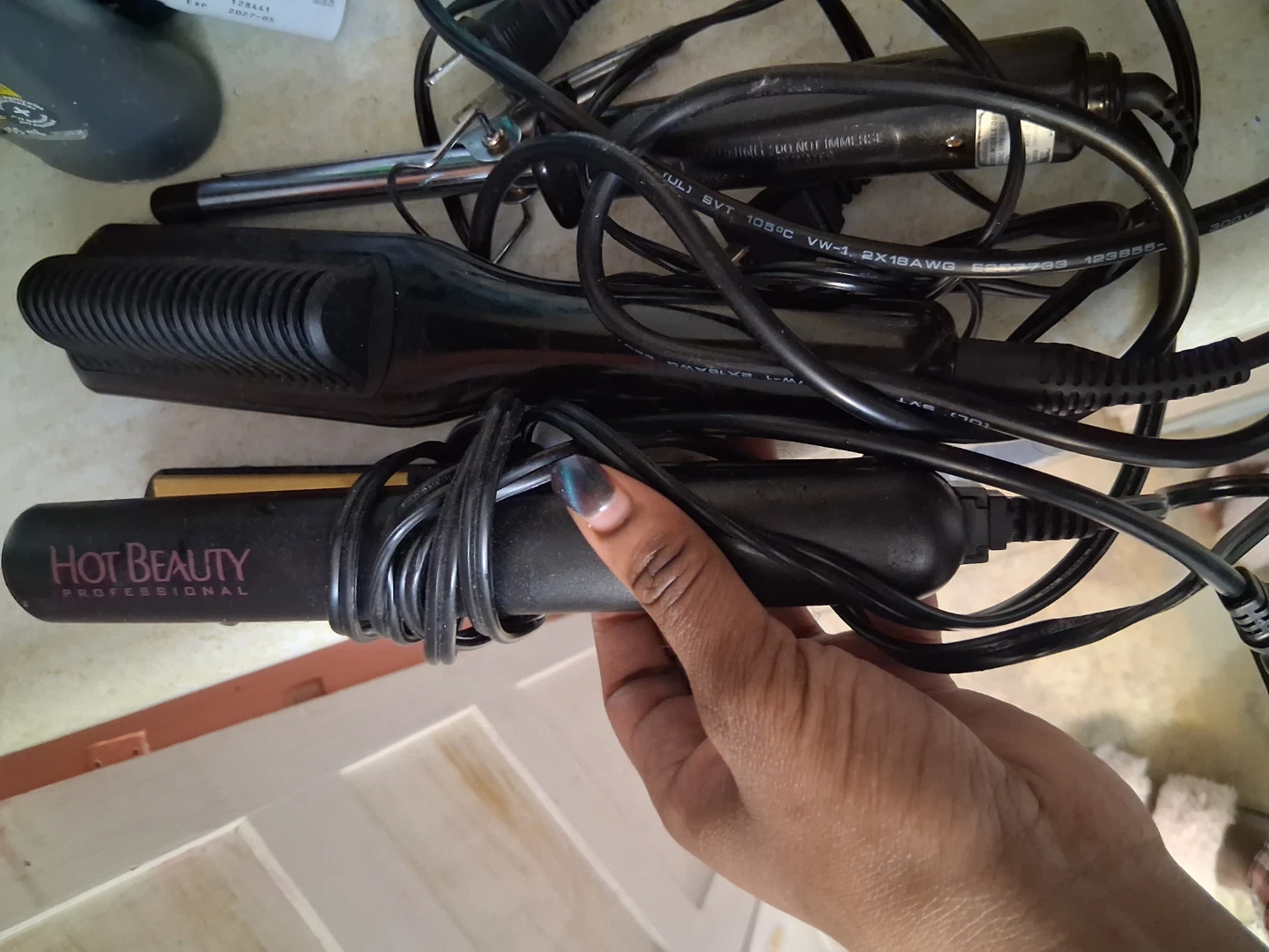 Hot Beauty Professional Hair Straightener and Curler Set