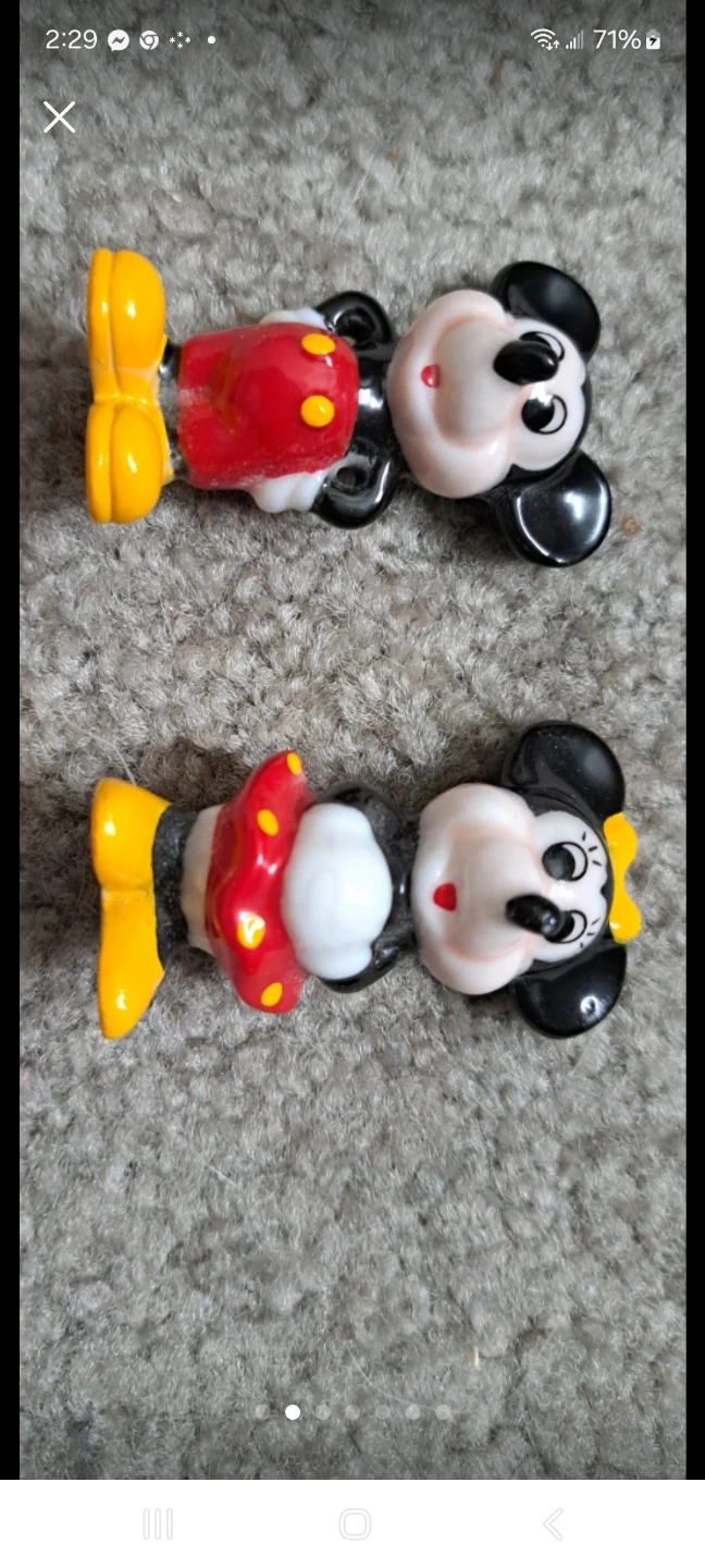 Disney Mickey & Minnie Mouse Figurines