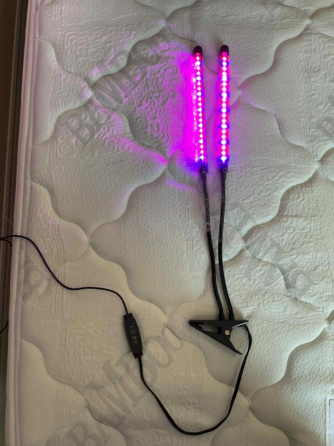 Clip-on Grow Light with 2 Heads 🧡