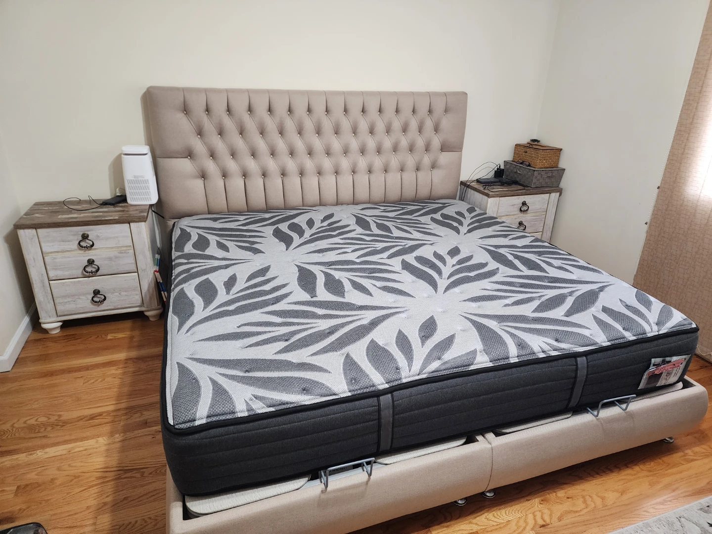 Istikbal King Size Lift Up Storage Bed Frame