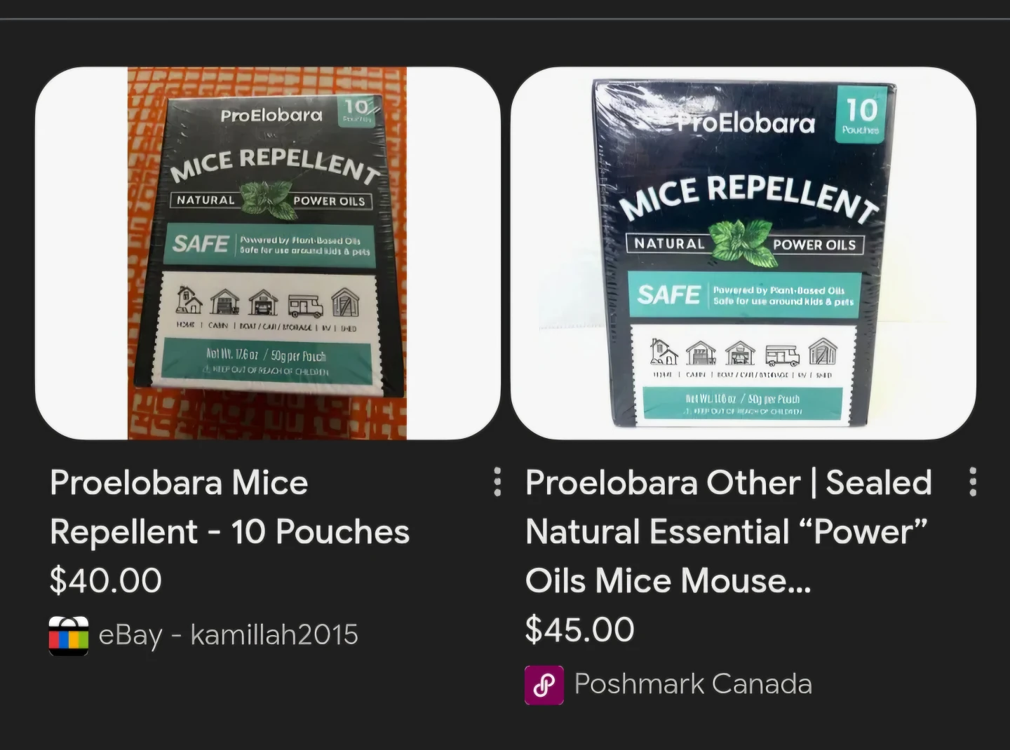 ProElobará Mice Repellent - 10 Pouches