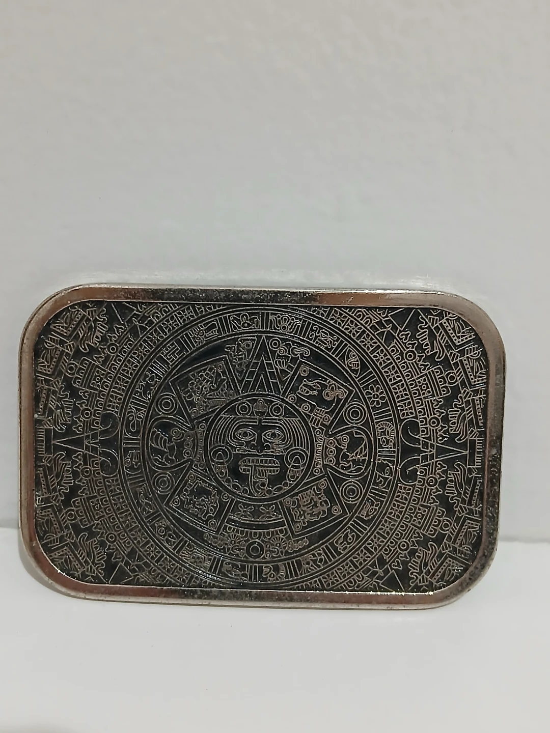 Aztec Calendar Belt Buckle - photo 2