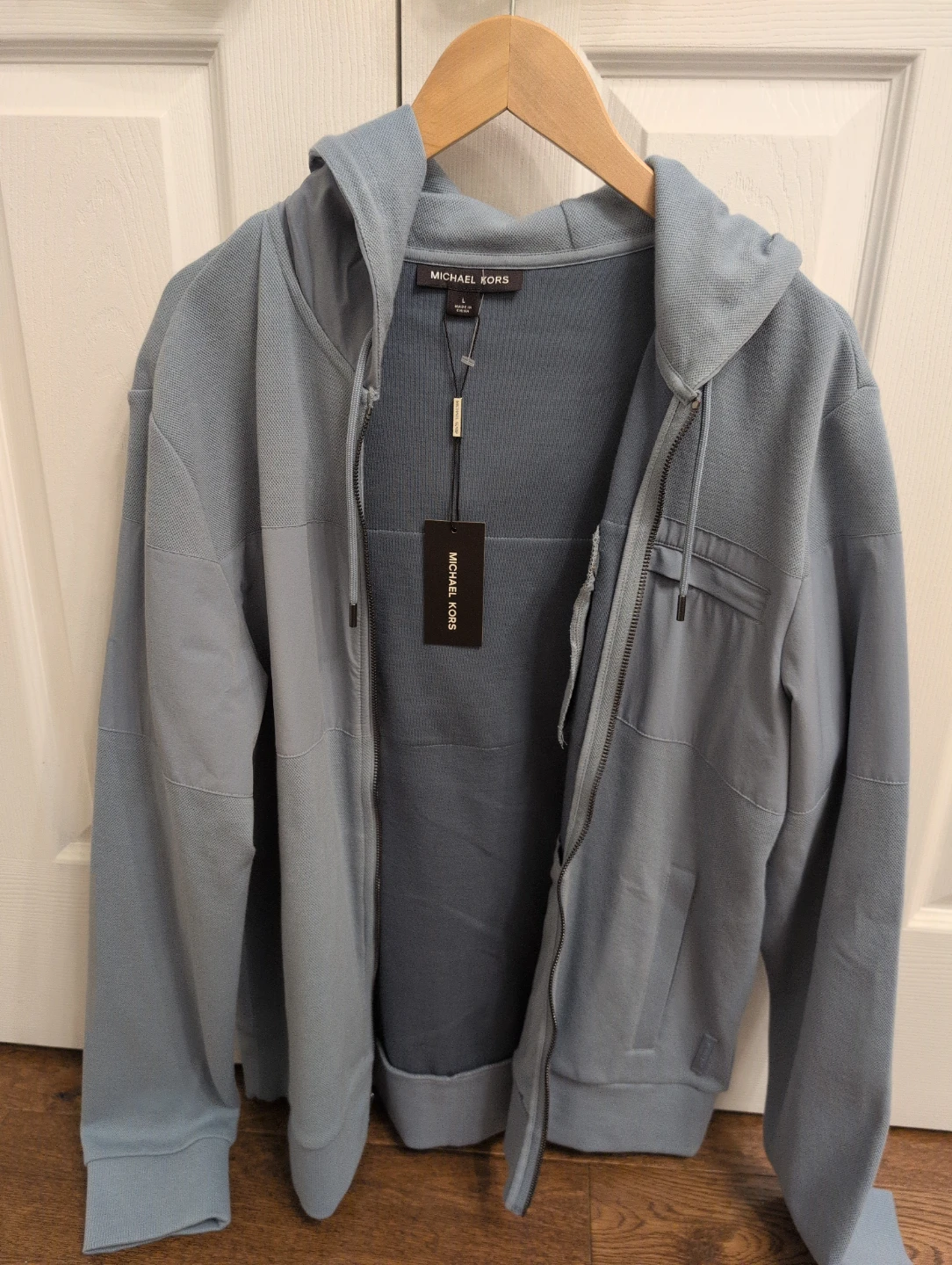 Michael Kors Zip-Up Hoodie - Blue - for men