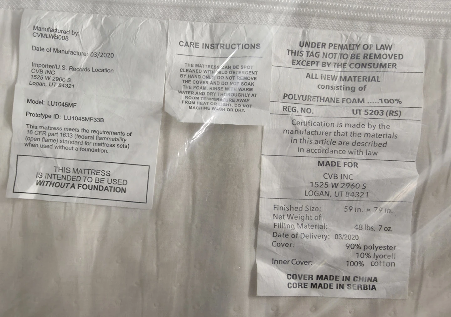 Lucid 59x79 Inch Mattress - photo 4