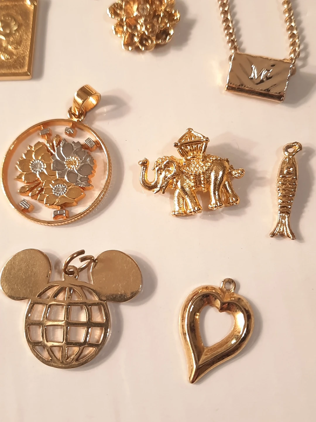 Assorted Gold Tone Charms - photo 2
