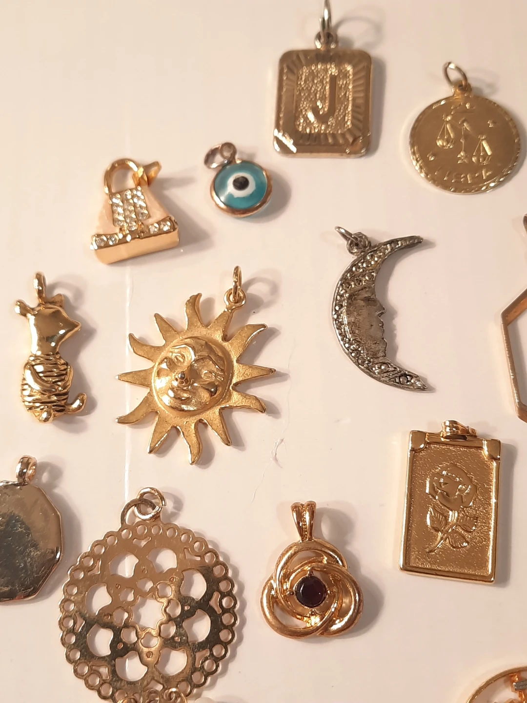 Assorted Gold Tone Charms - photo 3