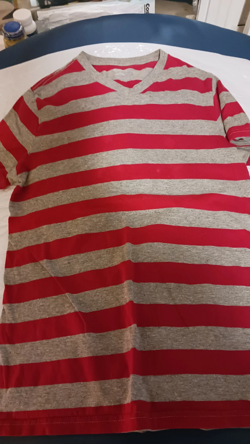 Mossimo Supply Co. Striped V-Neck T-Shirt
