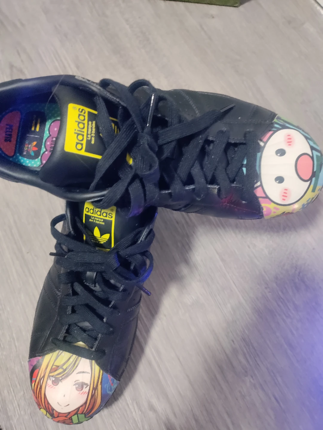 Adidas Superstar Anime Cartoon Shell Toe Shoes - photo 2
