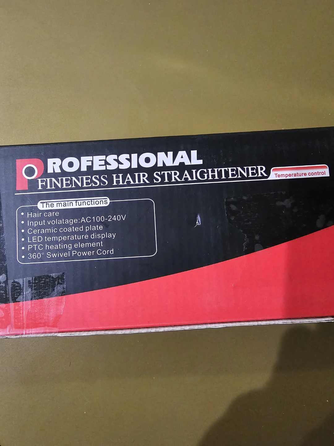 (New)PROFESSIONAL FINENESS HAIR STRAIGHTENER - photo 4