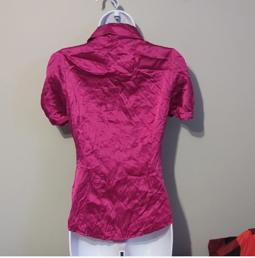 Le Château Pink Silk Blend Blouse - photo 3