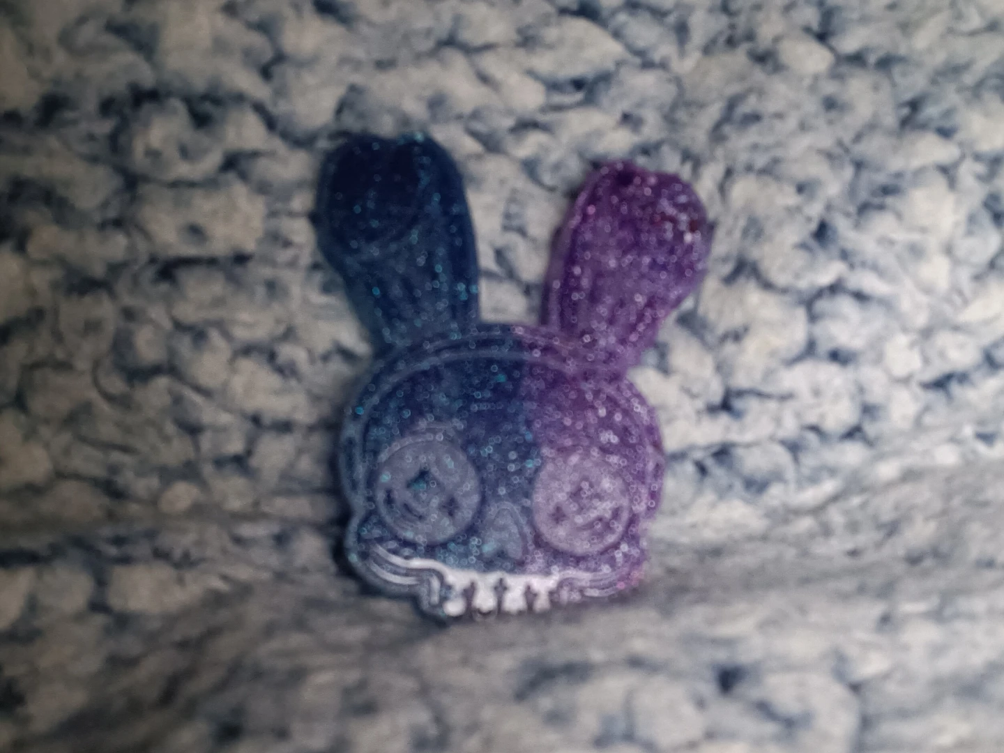 Resin Bunny Skull Charms - photo 4