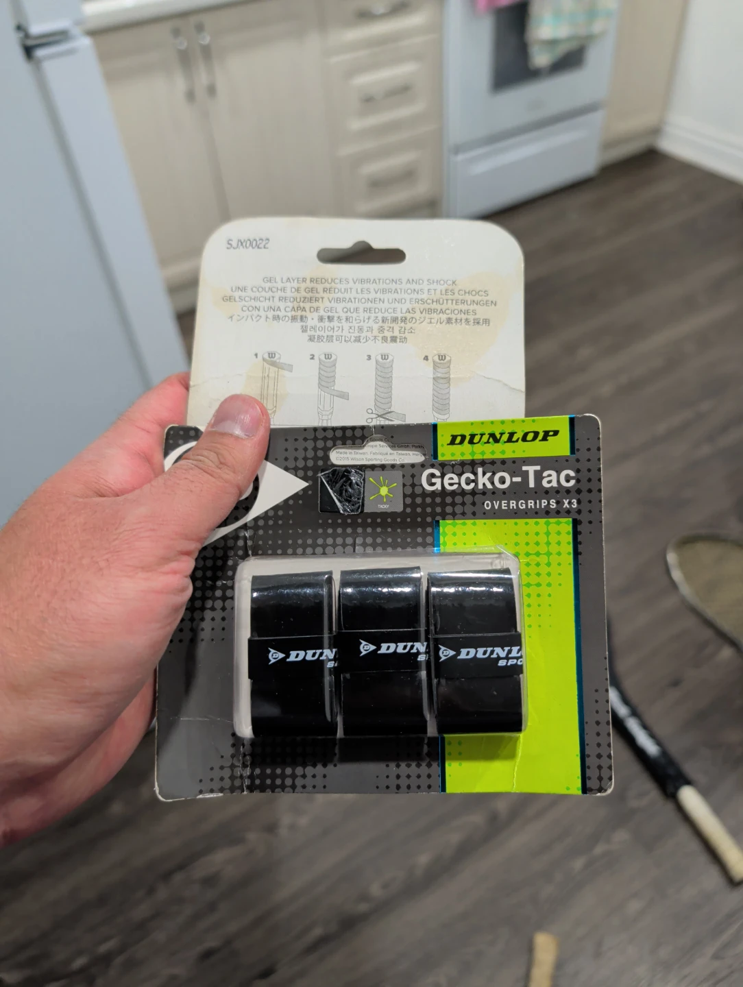 Dunlop Gecko-Tac Overgrips X3 & Wilson Shock  Replacement Grip - photo 2