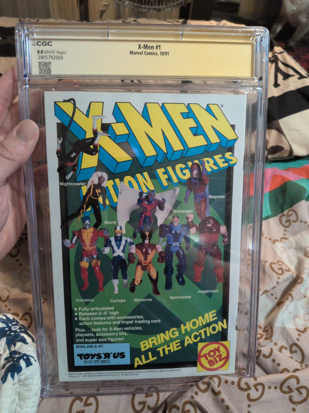 CGC Graded Marvel Comics X-Men #1 (10/91) Signed by Jim Lee - photo 2