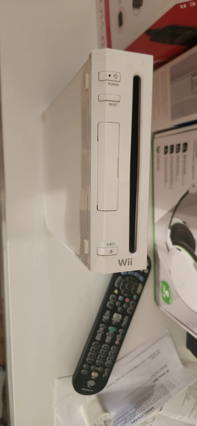 Nintendo Wii Console with Controllers and Accessories