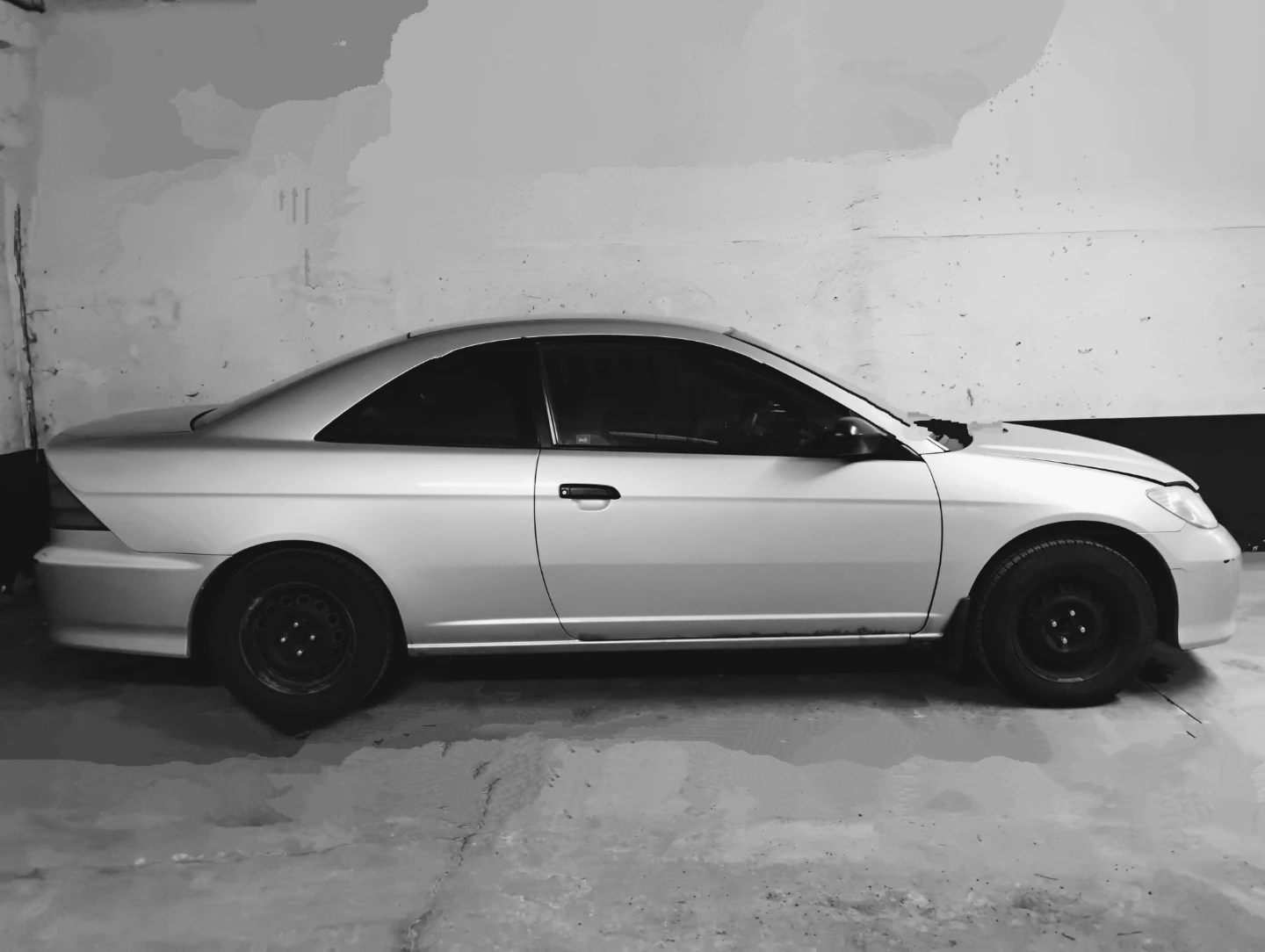 Silver Honda Civic Coupe-Safety-Certified-OBO- - photo 5