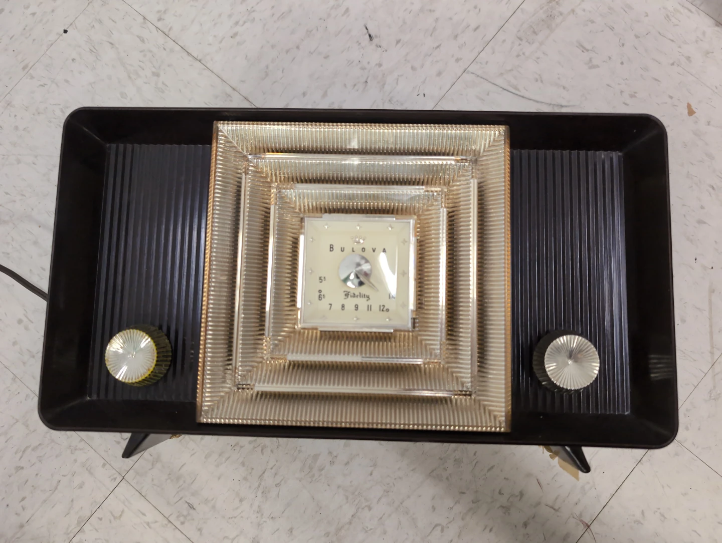 Bulova Fidelity Clock