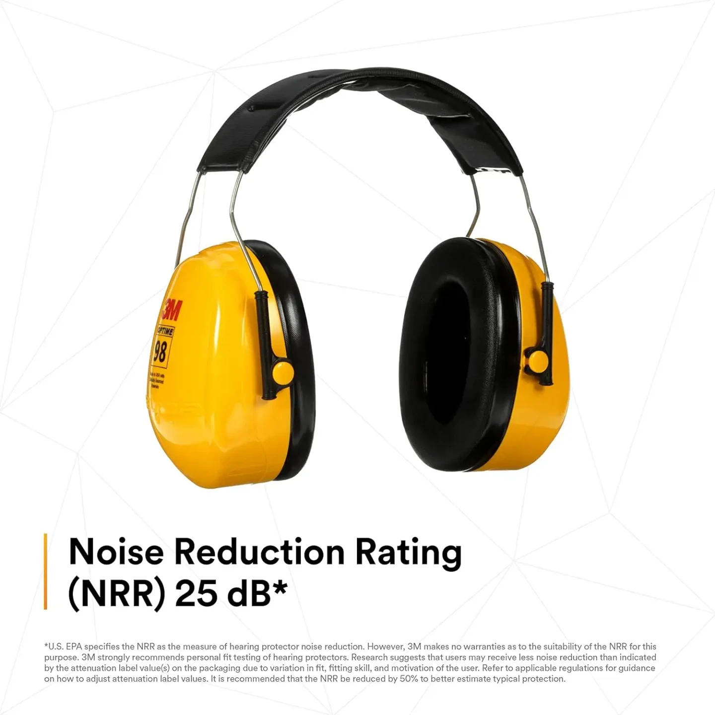3M PELTOR Optime 98 Safety Earmuffs