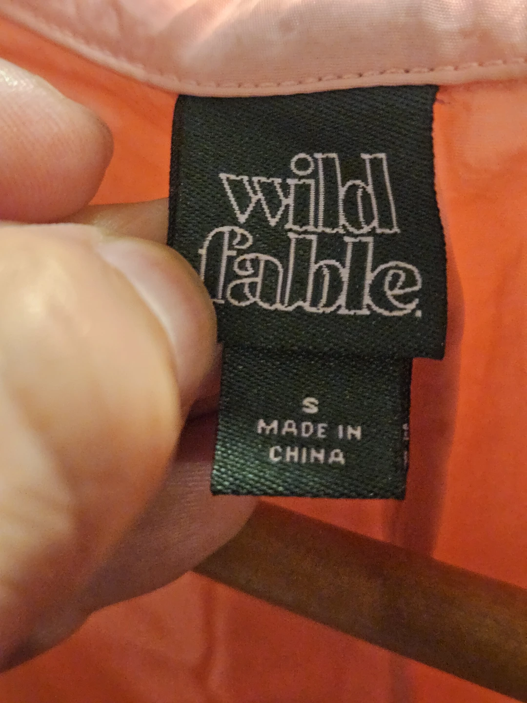 Wild Fable Pink Hooded Anorak Jacket Size S - photo 3