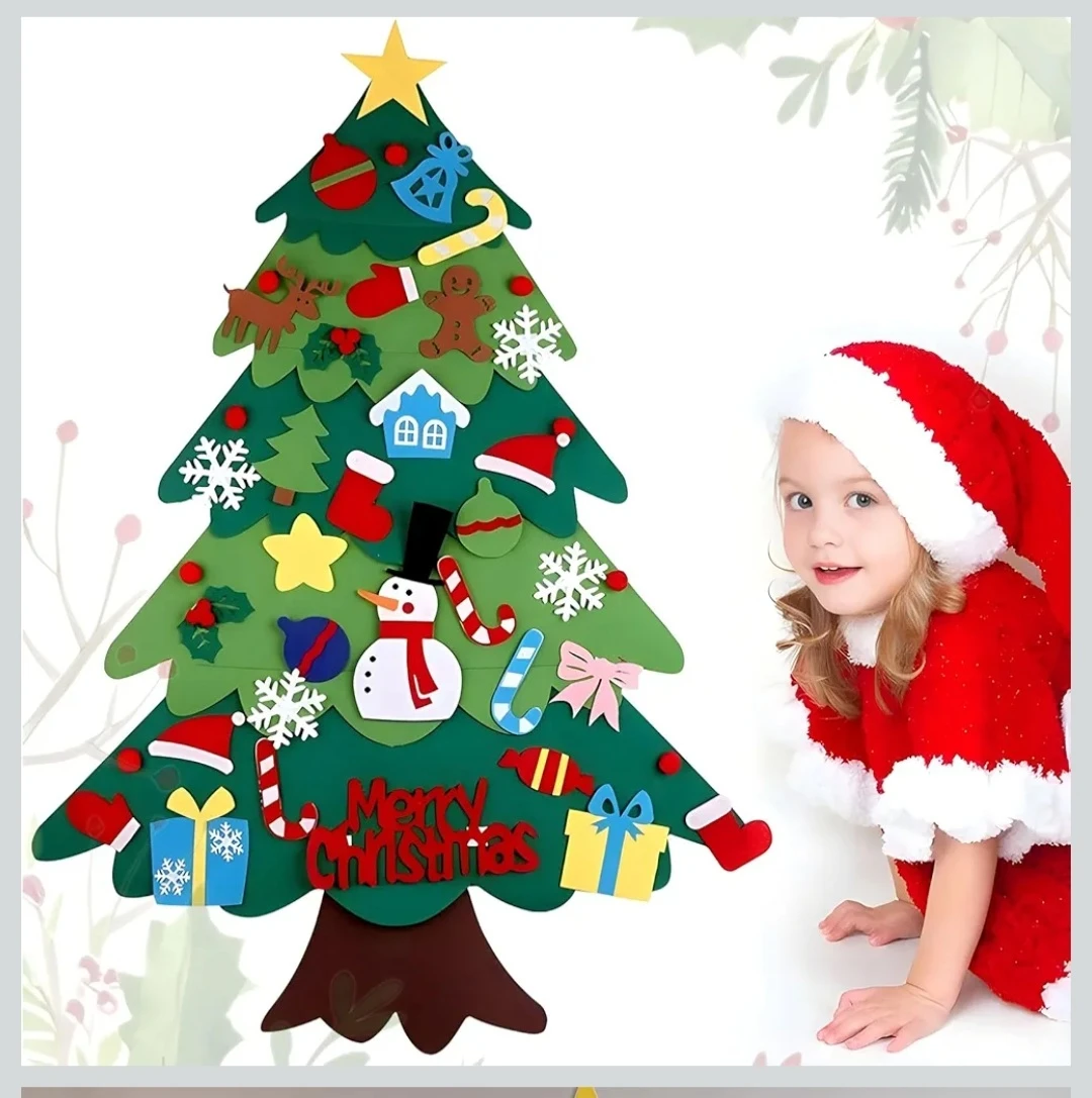 Felt Interactive Christmas Tree  ...New