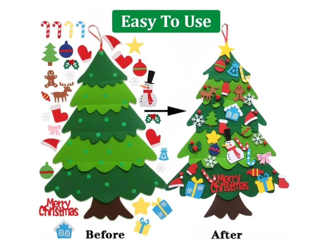 Felt Interactive Christmas Tree  ...New - photo 3