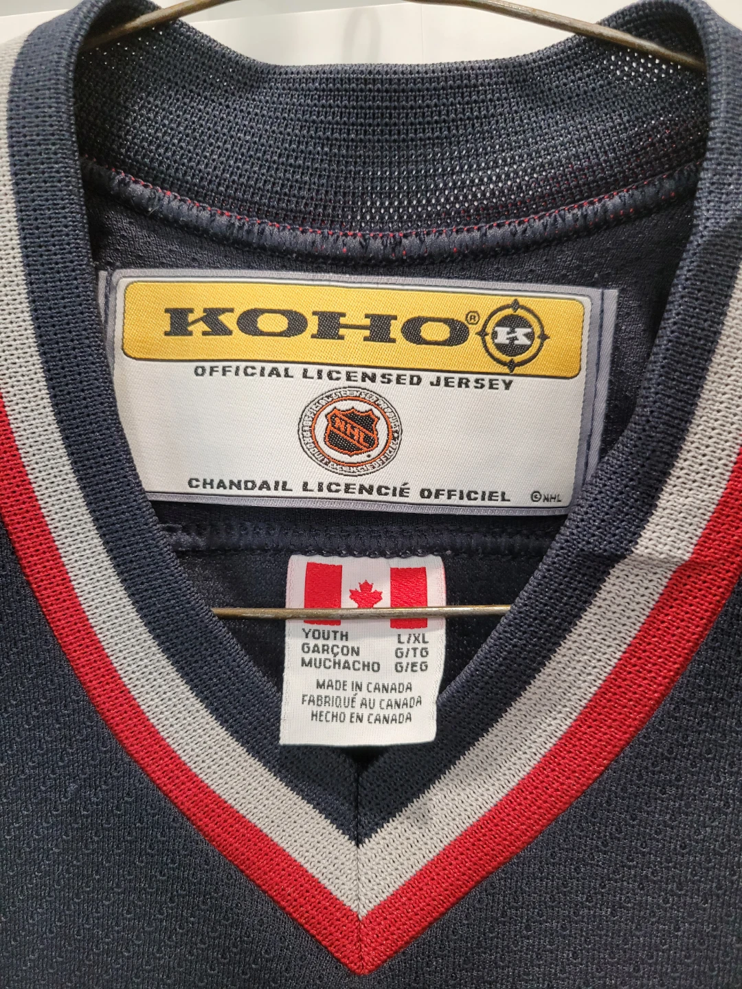KOho Vancouver Canucks Official Licensed Hockey Jersey Youth - photo 2
