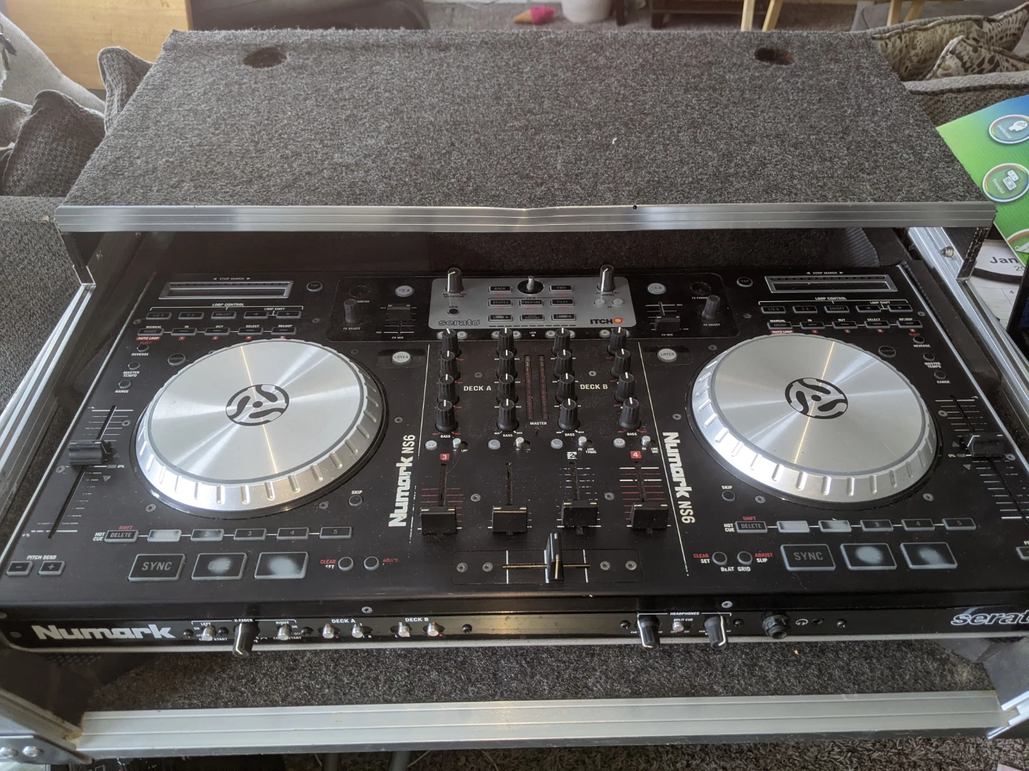 Numark Ns6 Serato DJ Controller with Case - photo 5