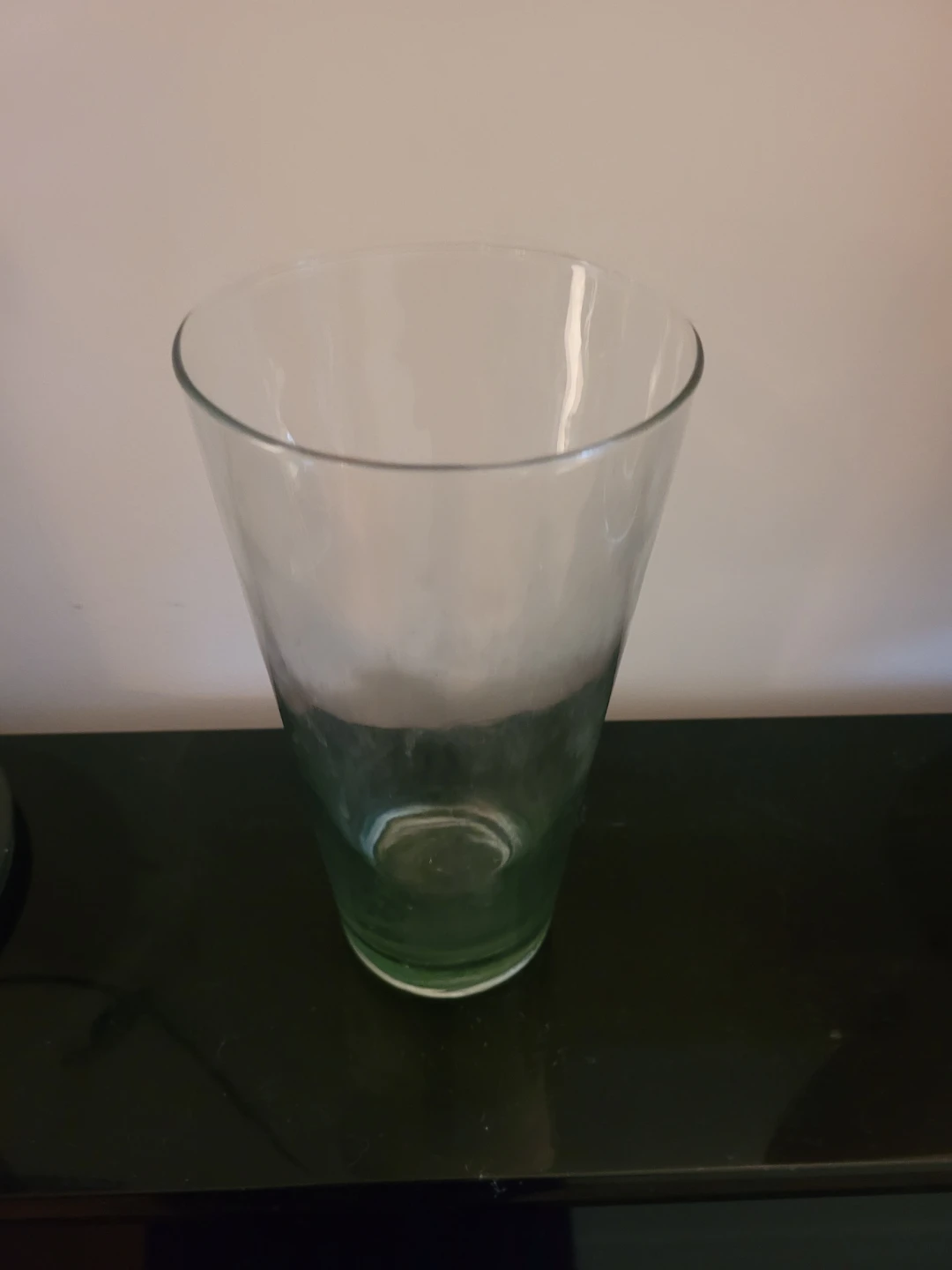 Vase, clear glass - photo 2