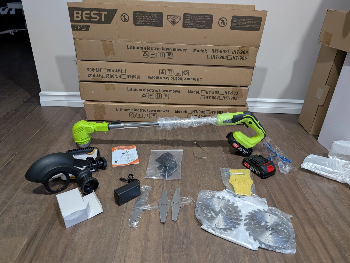 Brand New 21V Battery Powered Weed Trimmer For Sale - photo 2