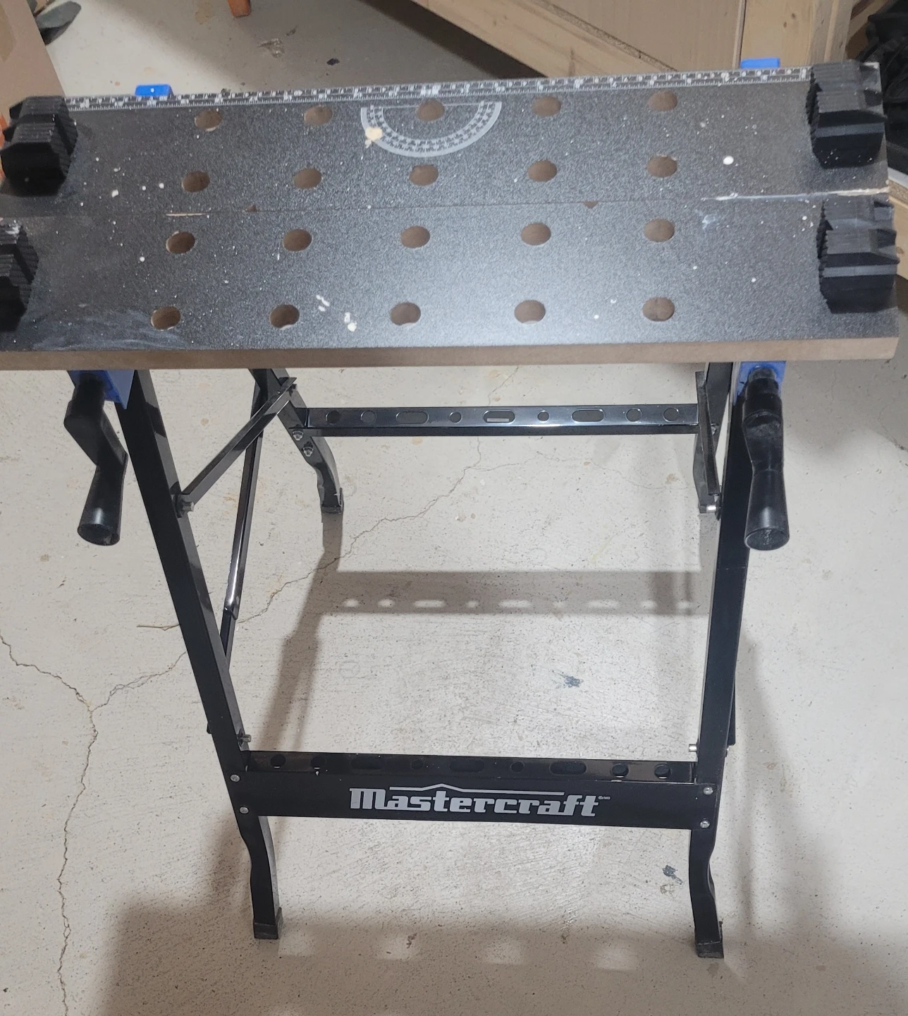 Mastercraft Folding Workbench