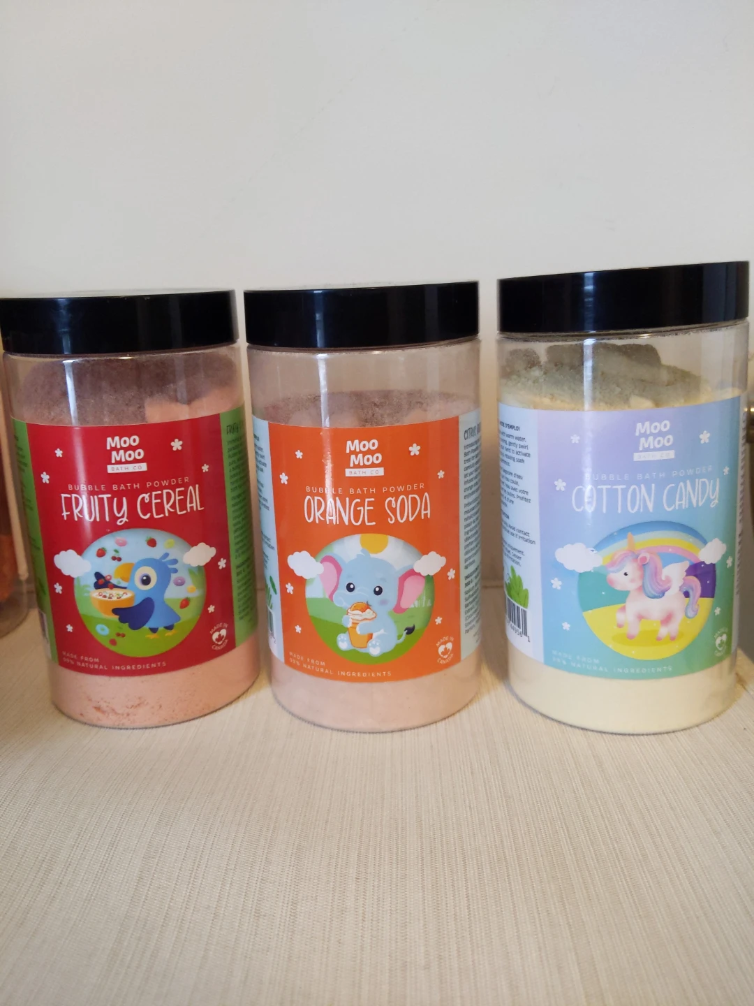 Moo Moo Bubble Bath Powder