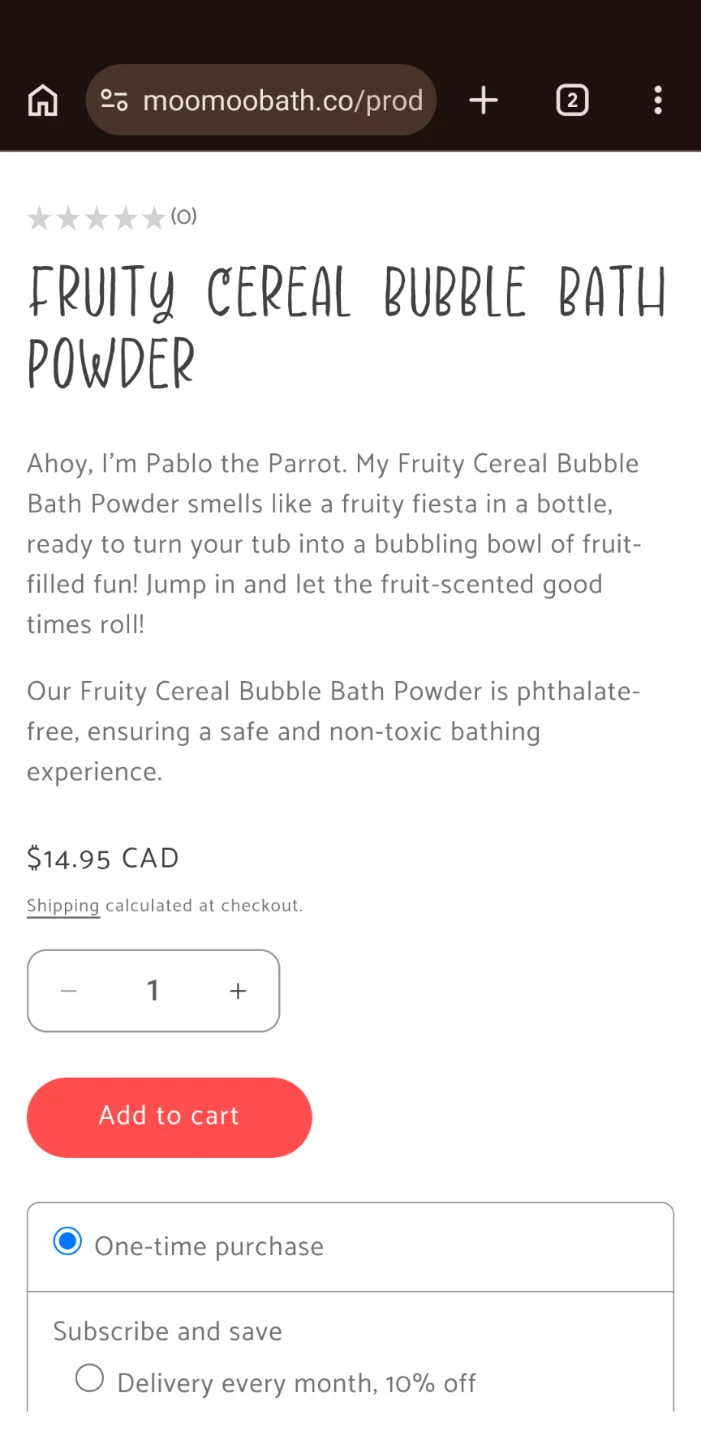 Moo Moo Bubble Bath Powder - photo 4