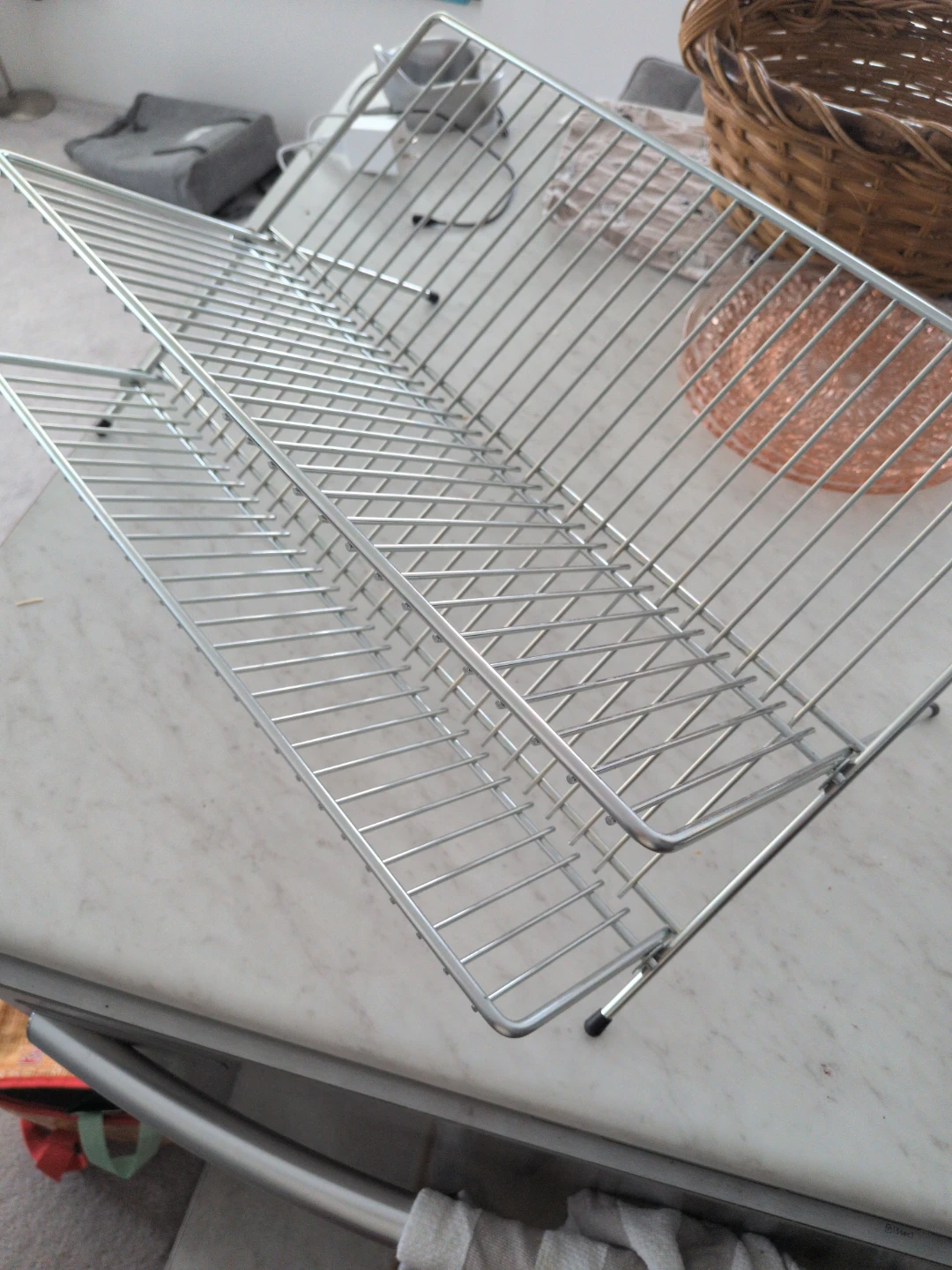 Foldable Wire Dish Rack - photo 2