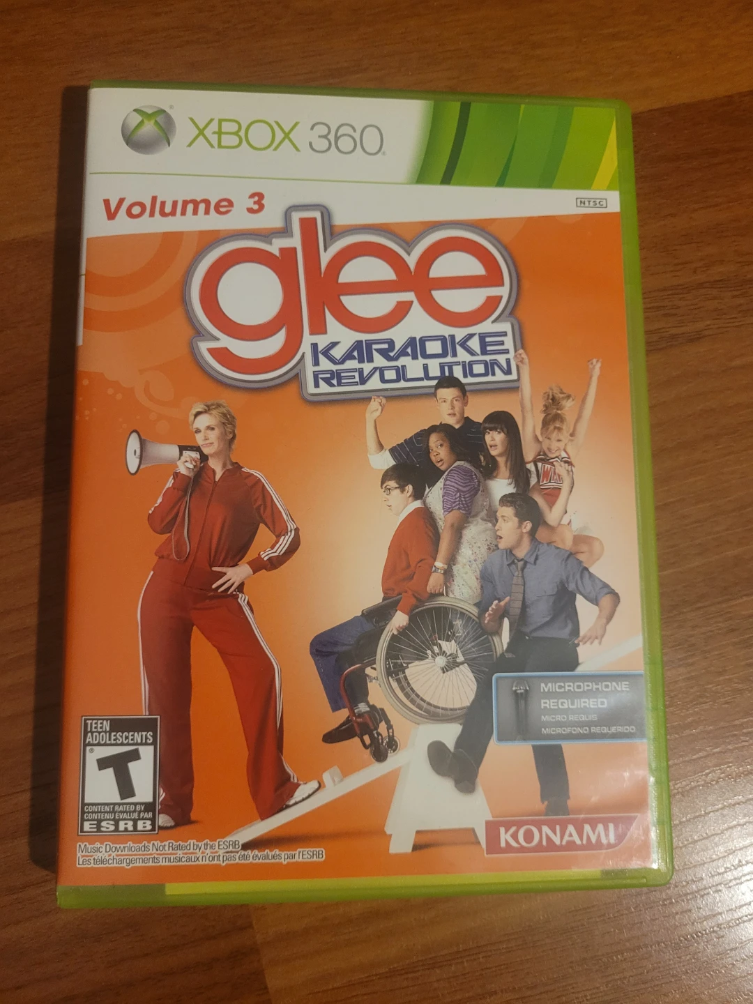 Xbox 360 Glee Karaoke Revolution Volume 3 Video Game