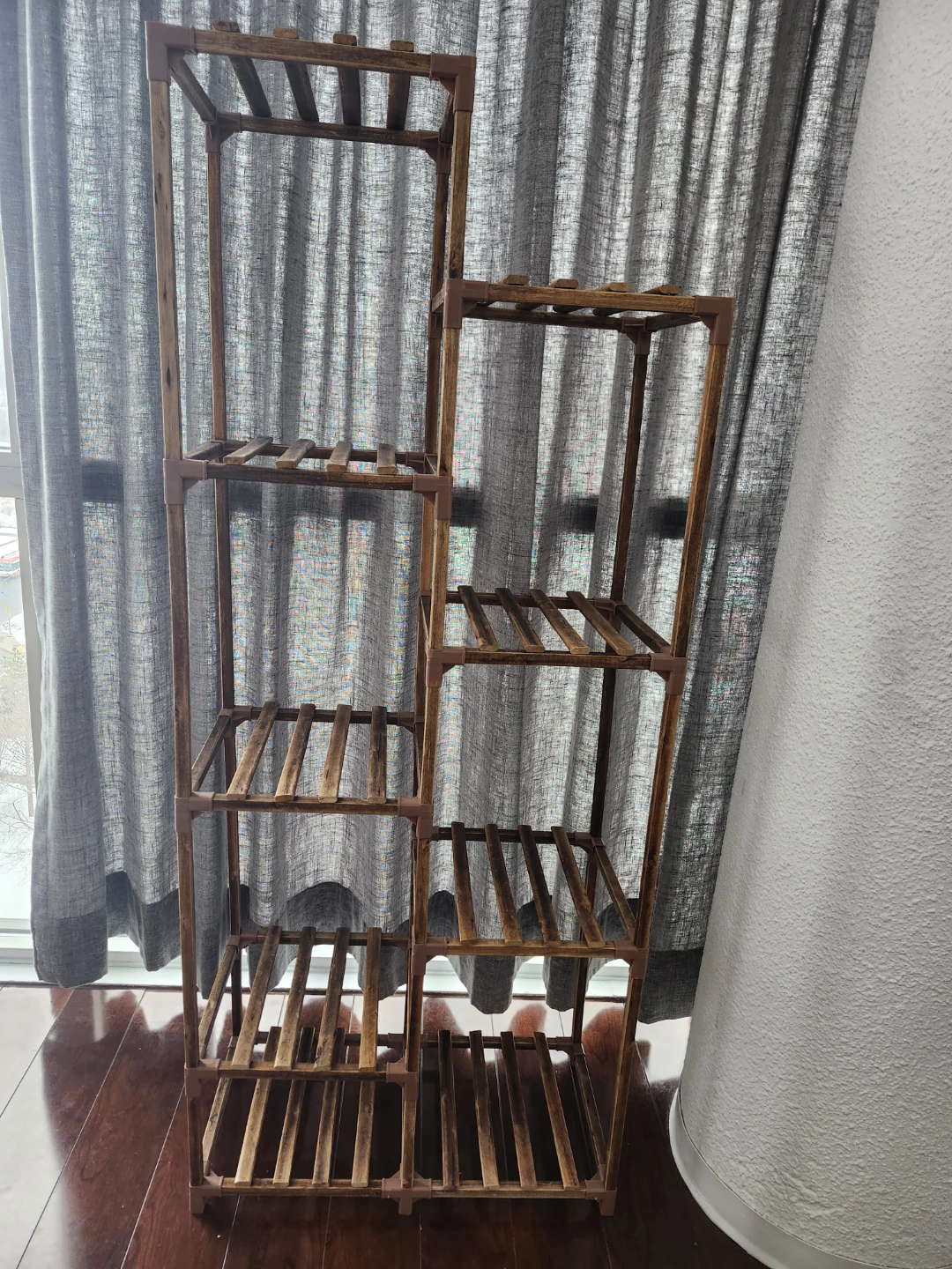Wooden Multilevel Plant Stand / Shelf