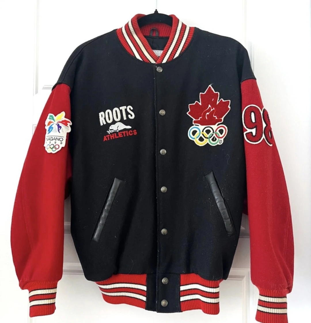 Roots Athletics Nagano 1998 Olympic Varsity Jacket