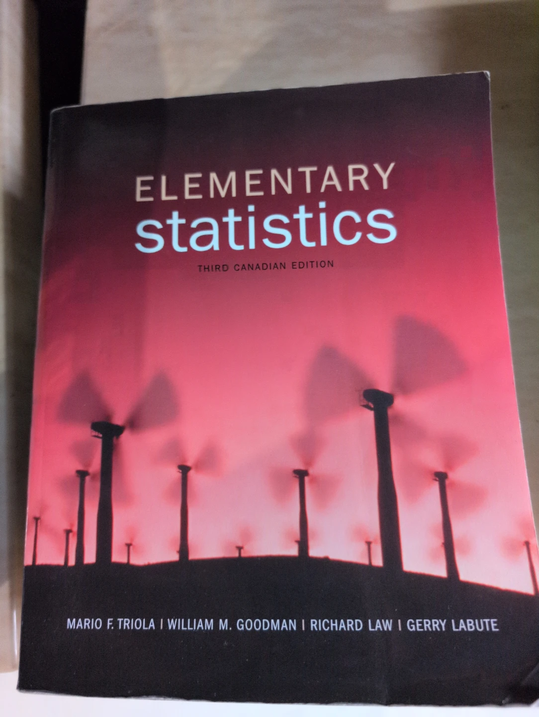 Elementary Statistics: Third Canadian Edition Textbook