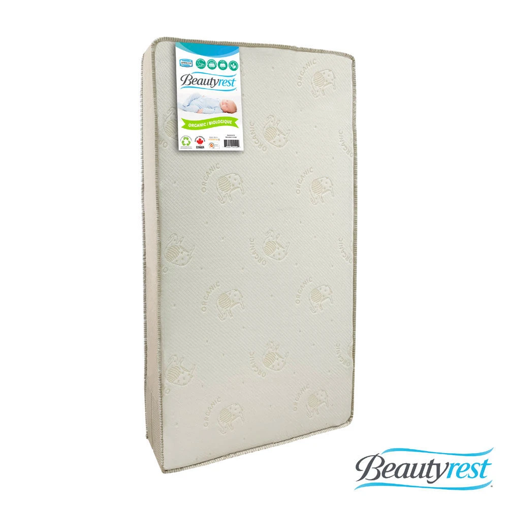 Simmons 2 stage firm Crib Mattress with Organic cover