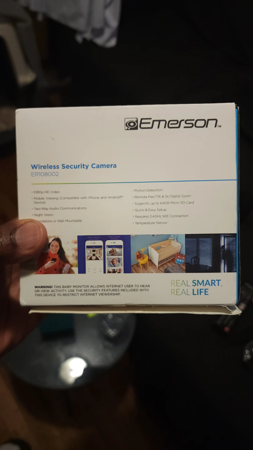Emerson ER108002 Wireless Security Camera - photo 3