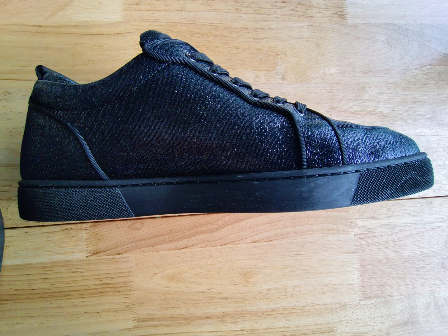 Christian Louboutin black sneakers - photo 3