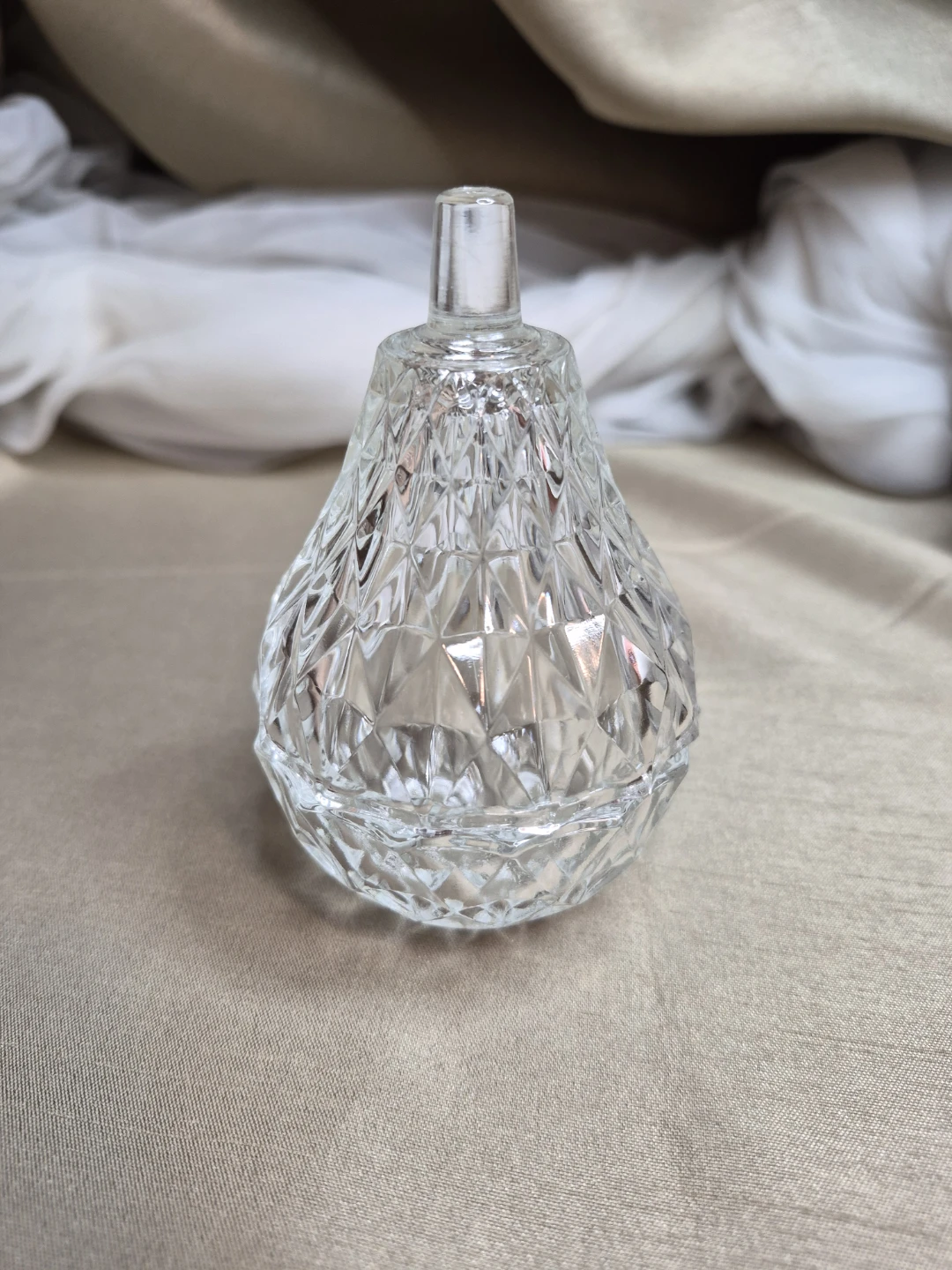 Beautiful 4" Pear Shaped Glass Trinket Holder - Italy - photo 2